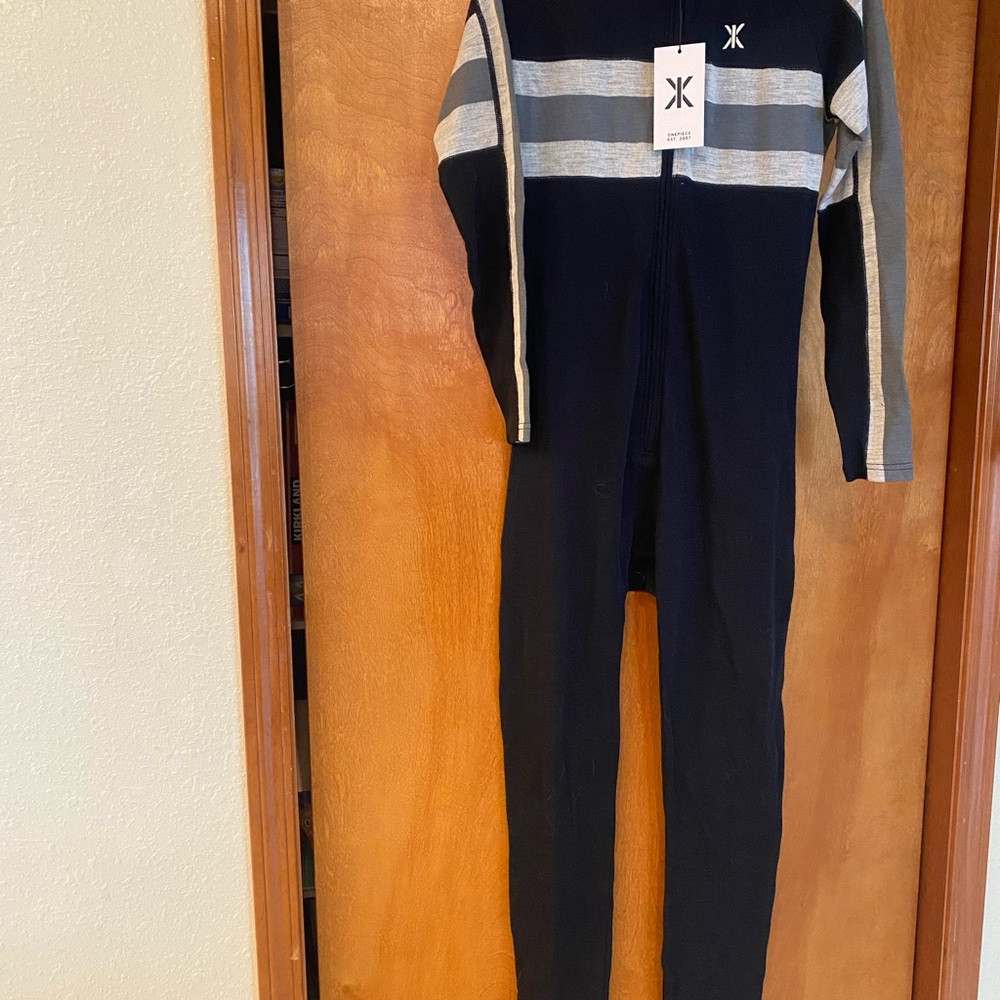 Chalet Black and Gray Jumpsuit